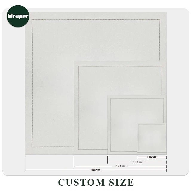 Beige Disposable Cotton Placemat factory