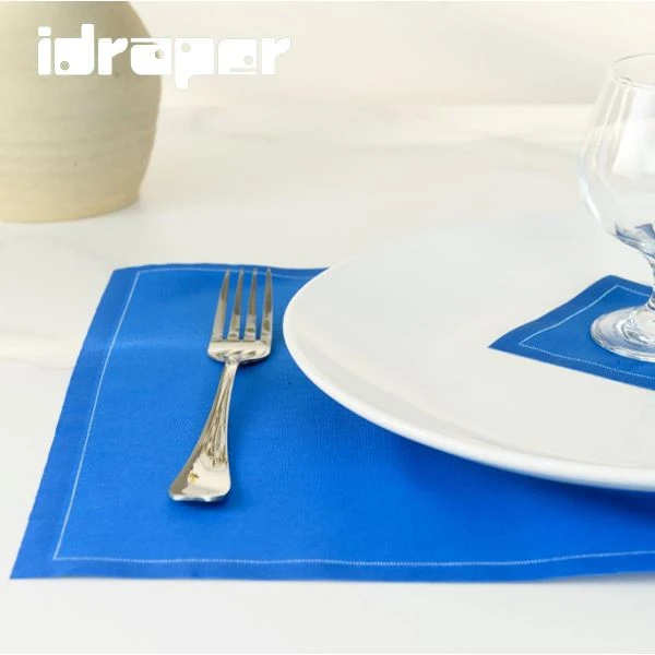 Navy Cotton Napkins