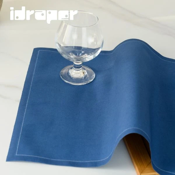 Premium Blue Cloth Napkins